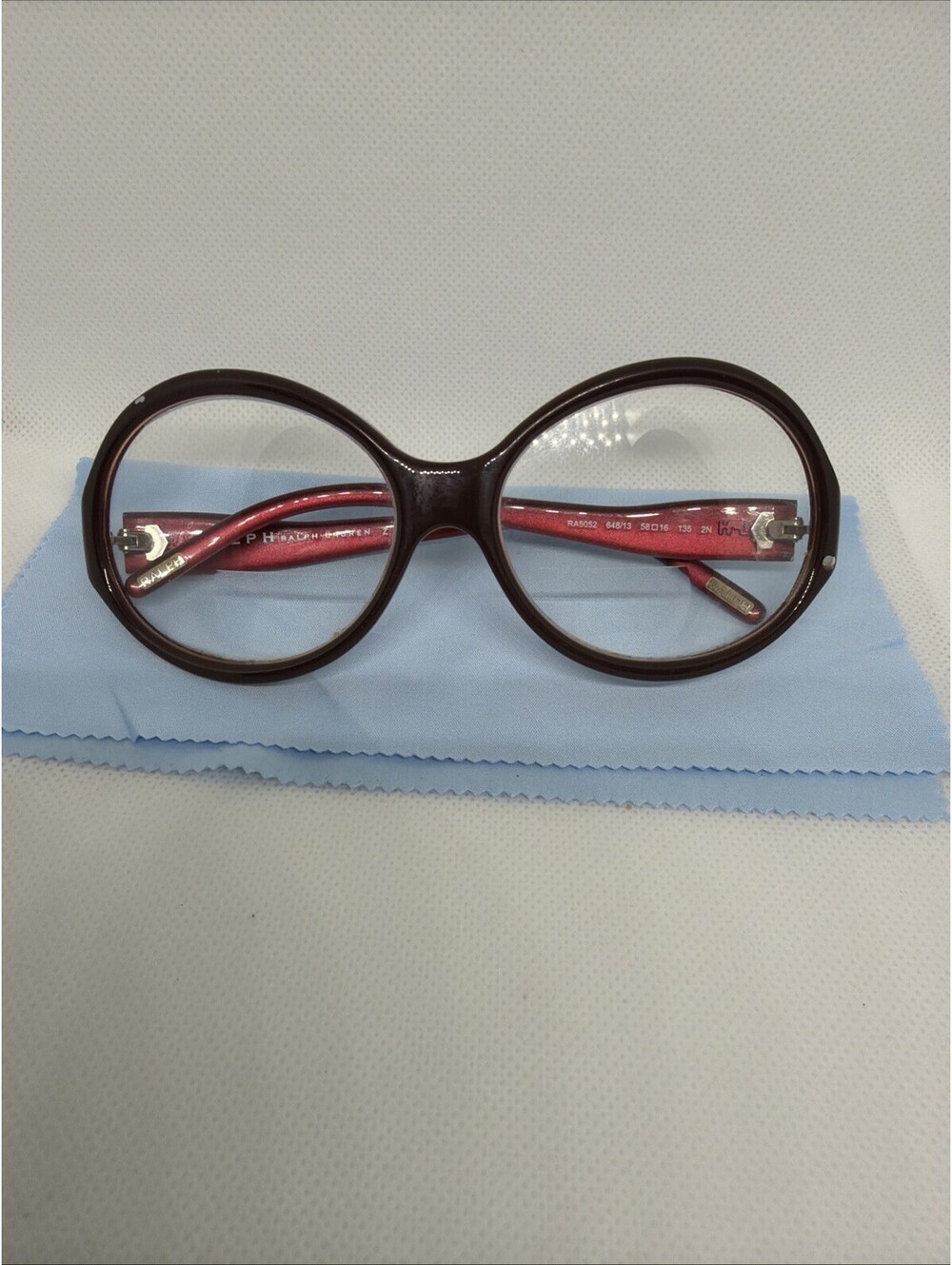 RA5052 501/87 58-16 135 Ralph Lauren Polished Brown/Gradient Eye Glasses FRAMES